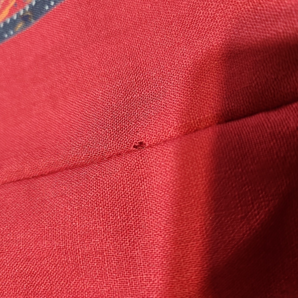RED LONG SKIRT M/L - Picture 11 of 17